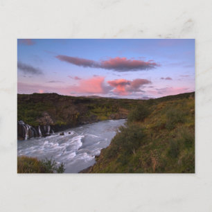 Hraunfossar VII Vykort