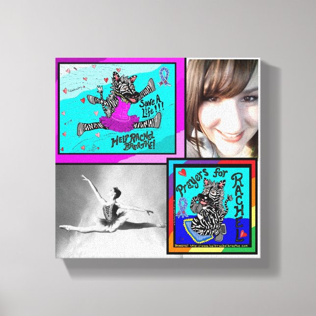 HRB mIxed-mediearbetsyta Canvastryck (Framsida)