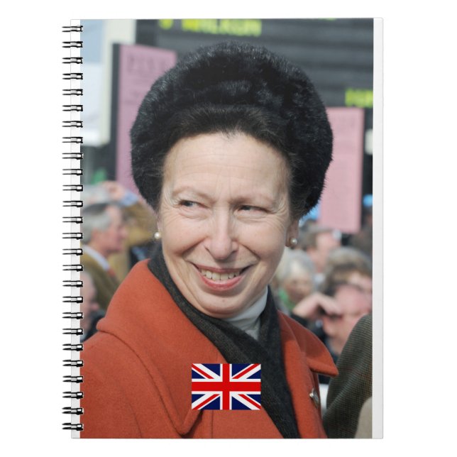 HRH Anne Royalet Princess Anteckningsbok (Framsidan)
