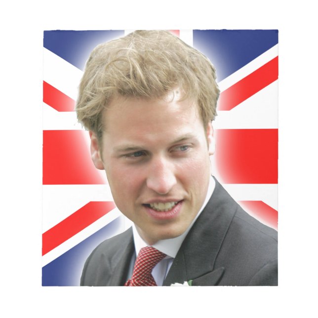 HRH Duke of Cambridge - Stunning! Anteckningsblock (Framsida)
