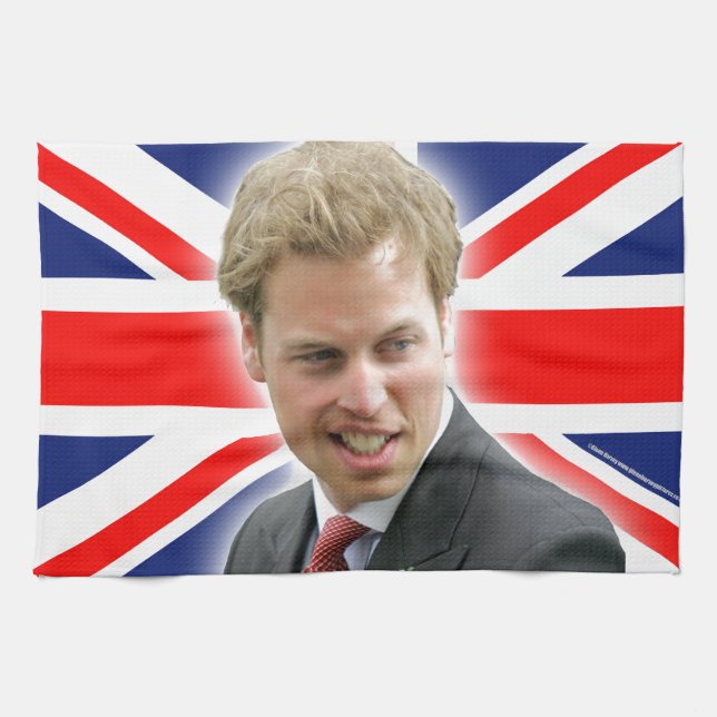 HRH Duke of Cambridge - Stunning! Kökshandduk (Horisontell)