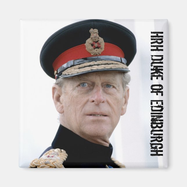 HRH Duke of Edinburgh Magnet (Framsidan)