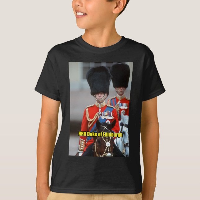HRH Duke of Edinburgh T Shirt (Framsida)