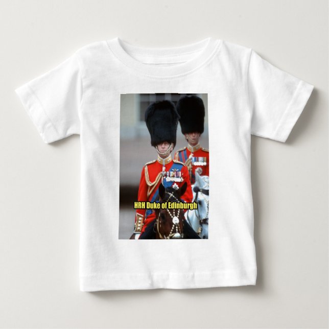 HRH Duke of Edinburgh Tee Shirt (Framsida)