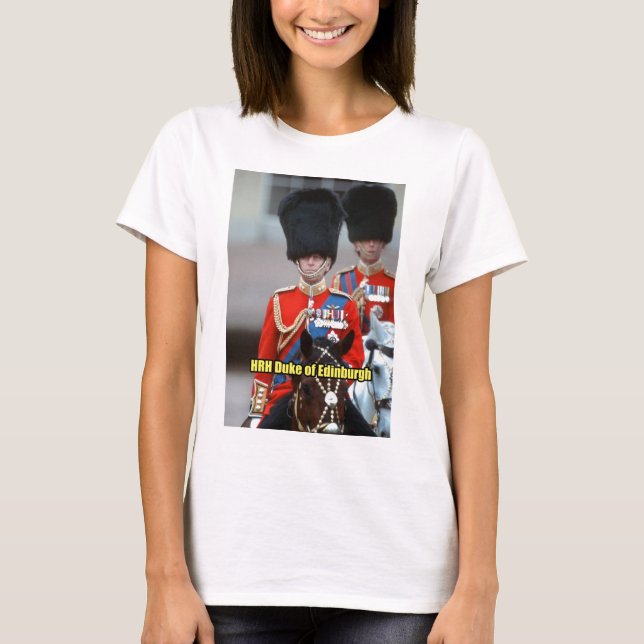 HRH Duke of Edinburgh Tee Shirt (Framsida)