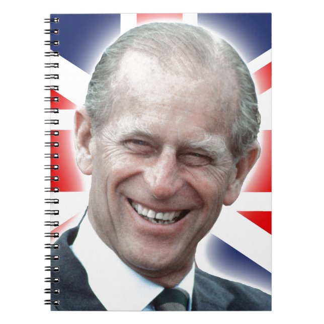 HRH Duke of Edinburgh - Underbar! Anteckningsbok (Framsidan)