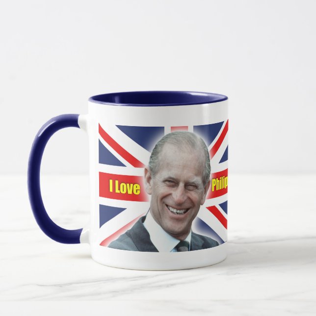 HRH Duke of Einburgh - I kärlek Philip Mugg (Vänster)