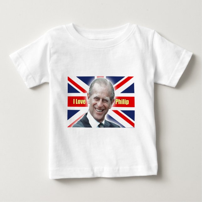 HRH Duke of Einburgh - I kärlek Philip Tee (Framsida)