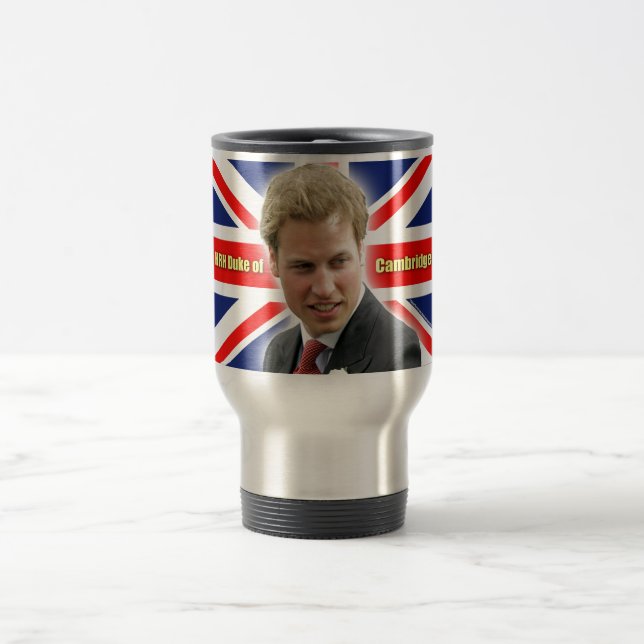HRH-hertig av Cambridge - bedöva! Resemugg (Center)