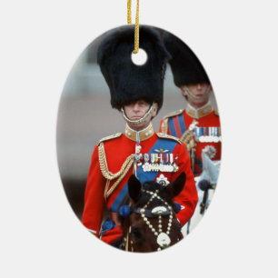 HRH-hertig av Edinburgh Julgransprydnad Keramik