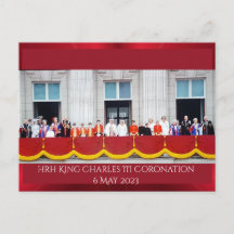 HRH Kung Charles III Coronation balcony