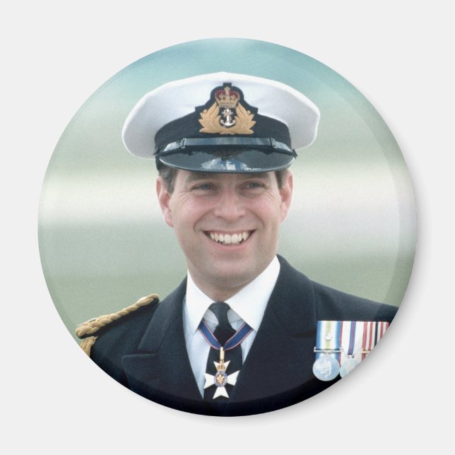 HRH Prince Andrew Magnet (Framsidan)