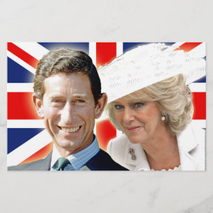 HRH Prince Charles & HRH Duchess of Cornwall Brevpapper