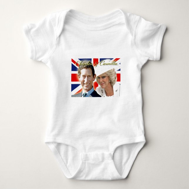 HRH Prince Charles & HRH Duchess of Cornwall Tee Shirt (Framsida)