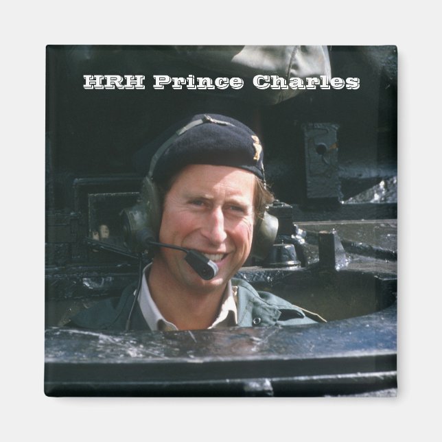HRH Prince Charles Magnet (Framsidan)