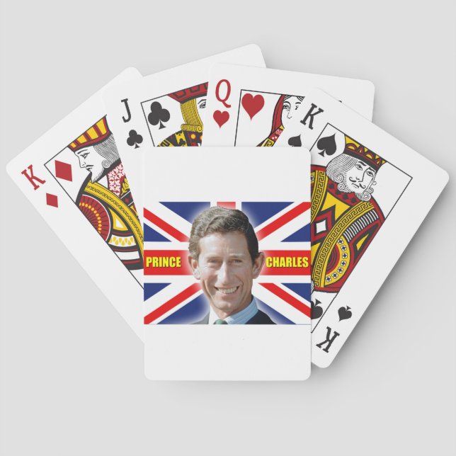 HRH Prince Charles Stunning! Casinokort (Baksidan)