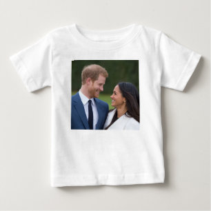 HRH Prince Harry och Meghan Markle Royal Bröllop T Shirt