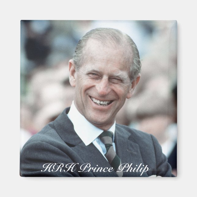 HRH Prince Philip 1983 Magnet (Framsidan)