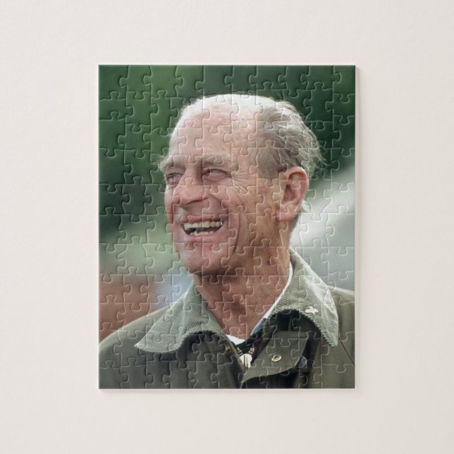 HRH Prince Philip skrattade Pussel (Vertikal)
