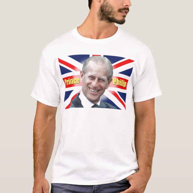 HRH Prince Philip T Shirt (Framsida)