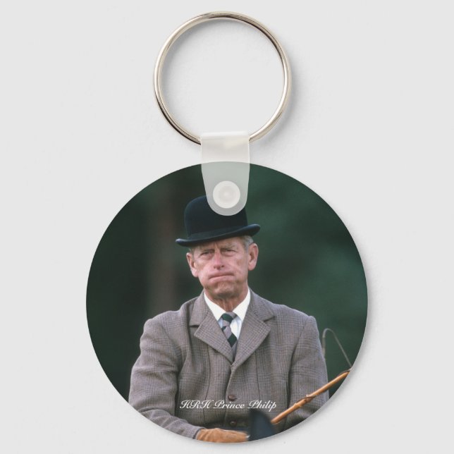 HRH Prince Philip Windsor 1980 Nyckelring (Framsida)