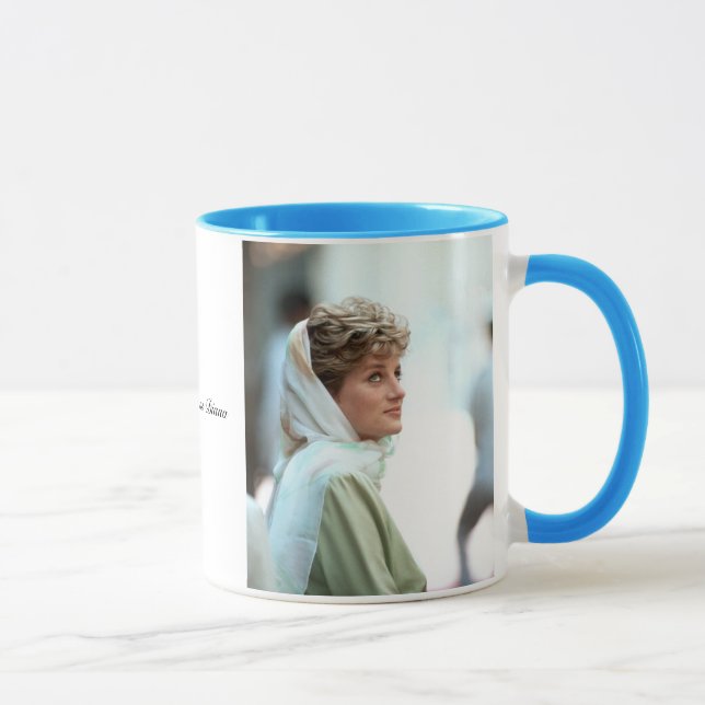 HRH-Princess Diana Egypten 1992 Mugg (Höger)