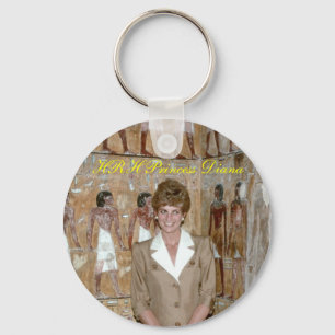 HRH Princess Diana Egypten 1992 Nyckelring