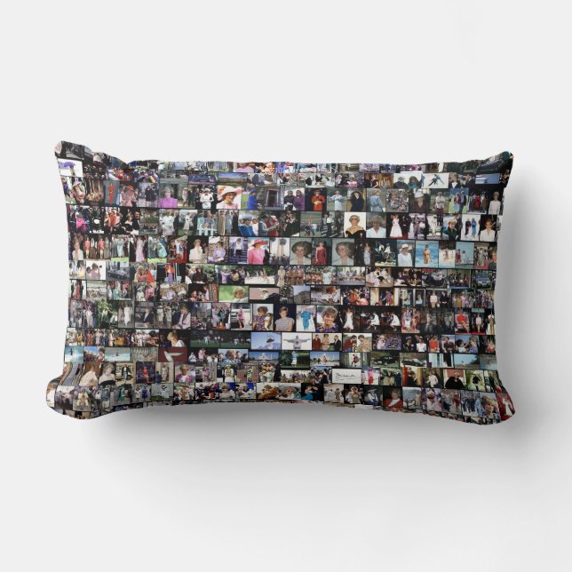 HRH-Princess Diana Lumbarkudde (Framsida)