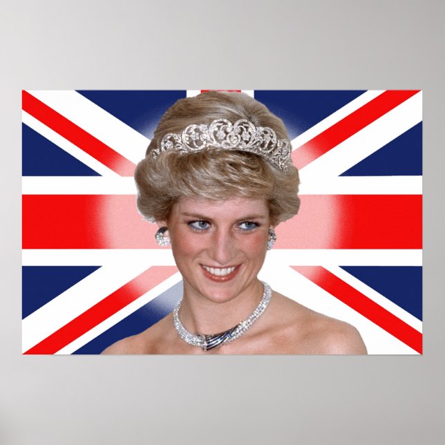 HRH Princess Diana Poster (Framsidan)