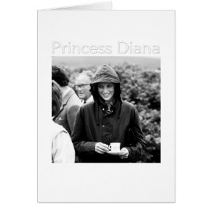 HRH Princess Diana Scotland Hälsningskort