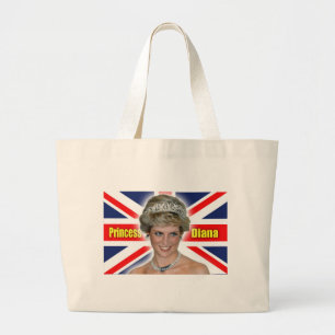 HRH Princess Diana Stunning! Jumbo Tygkasse