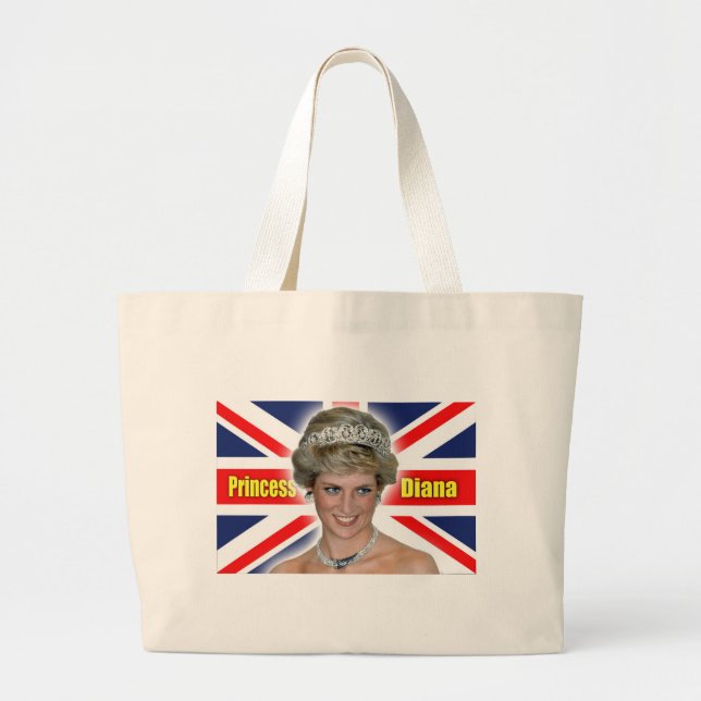 HRH Princess Diana Stunning! Jumbo Tygkasse (Framsidan)
