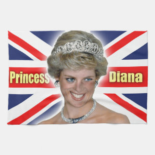 HRH Princess Diana Stunning! Kökshandduk