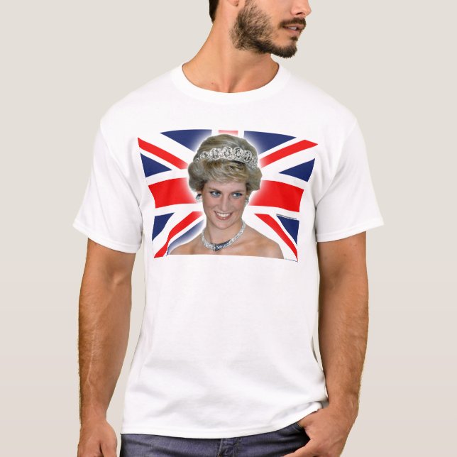 HRH-Princess Diana Union Sila T-shirt (Framsida)