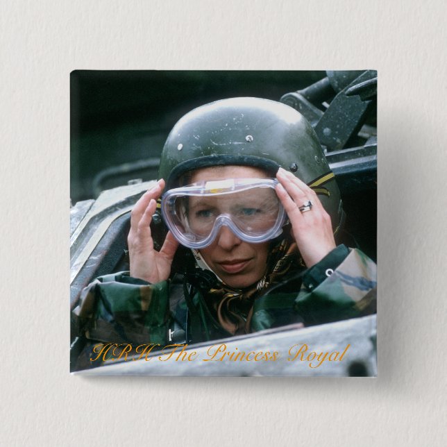 HRH Princess Royal 1985 Knapp (Framsida)