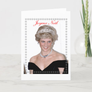 HRH prinsessan av Wales Joyeux Noël Helgkort