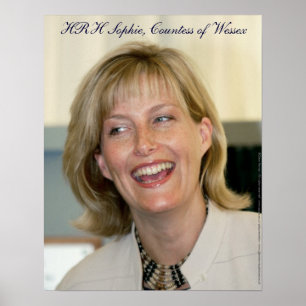 HRH Sophie, Countess av Wessex 2003 Poster
