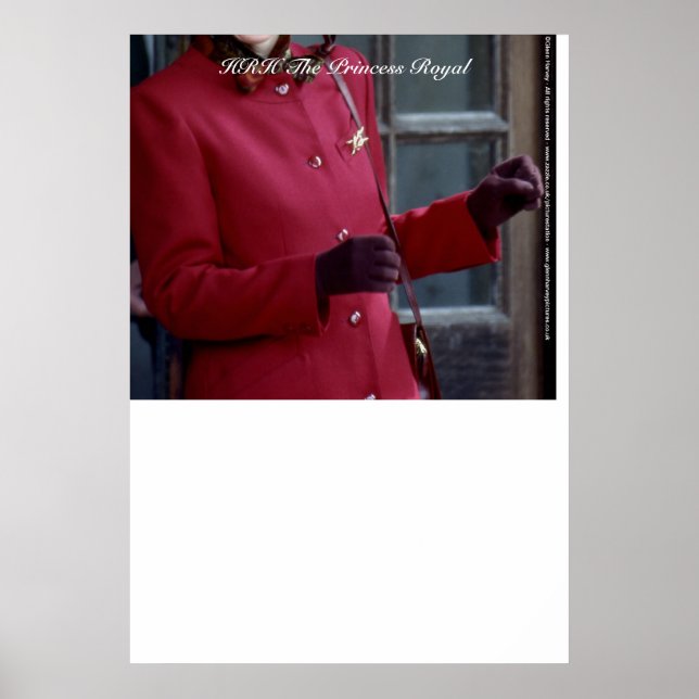 HRH The Princess Royal Poster (Framsidan)