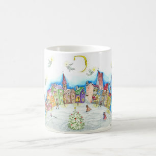 hristmas Kväll Kaffemugg