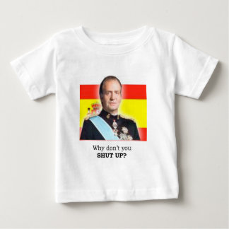 HRM-kung Carlos av Spanien: "Varför inte stänger Tee Shirt