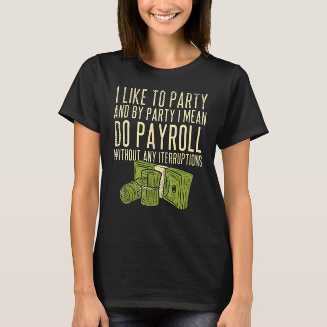 HrRrulle utan avbrott T Shirt (Framsida)
