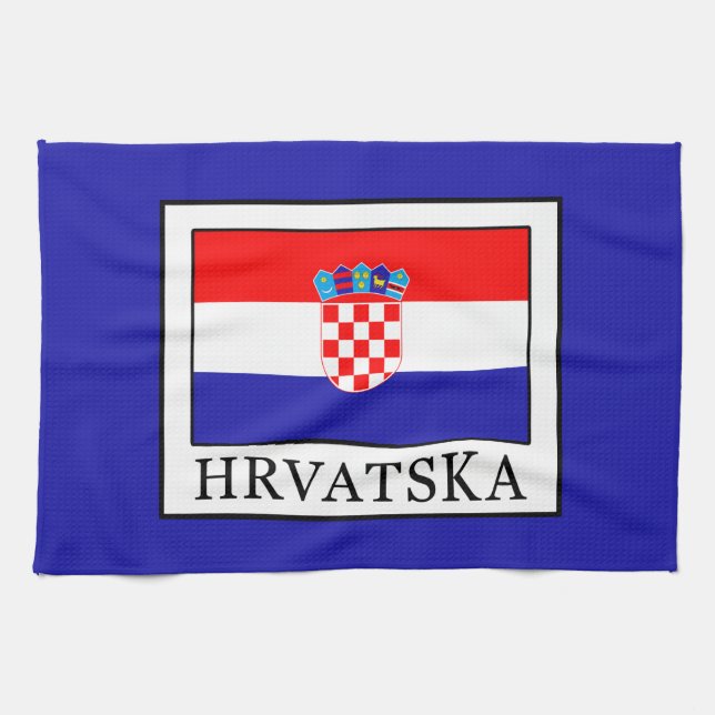 Hrvatska Kökshandduk (Horisontell)
