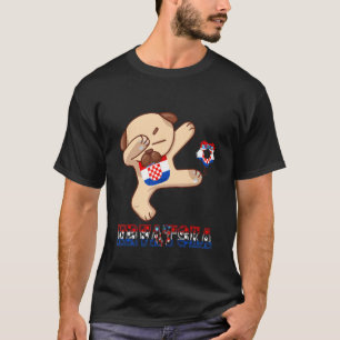 Hrvatska Kroatien Hund Hrvatska Soccer Team Kroati T Shirt