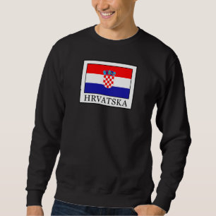 Hrvatska Lång Ärmad Tröja