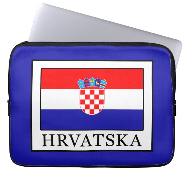 Hrvatska Laptop Fodral (Framsidan)