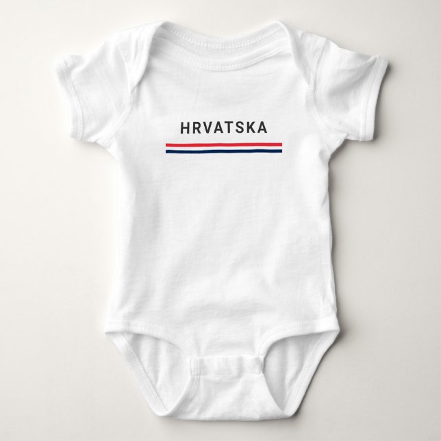 Hrvatska Lines T Shirt (Framsida)