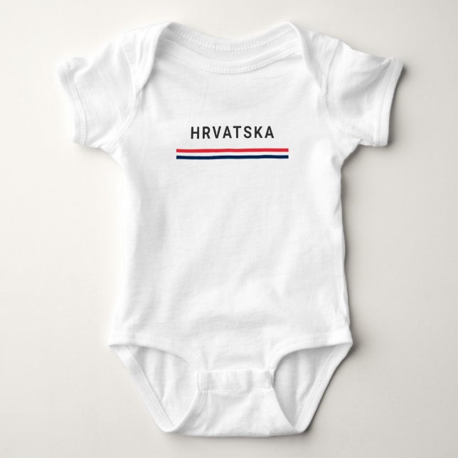 Hrvatska Linjer T Shirt (Framsida)