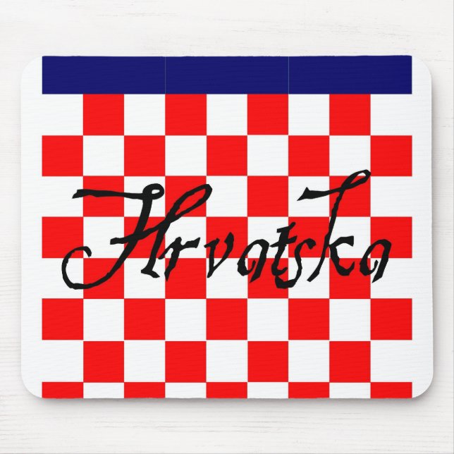 Hrvatska Mousepad Musmatta (Framsidan)
