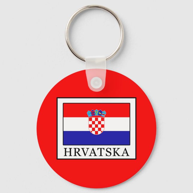Hrvatska Nyckelring (Framsida)