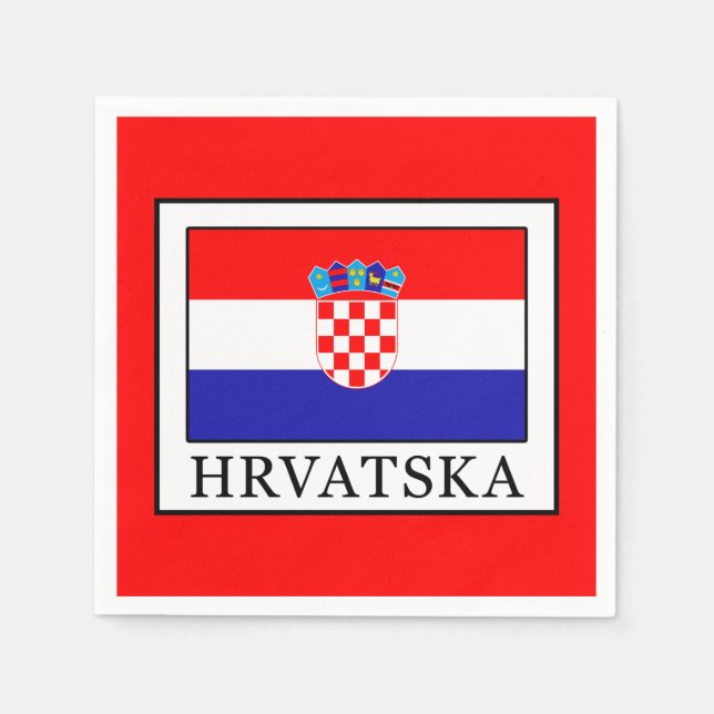 Hrvatska Pappersservett (Framsidan)